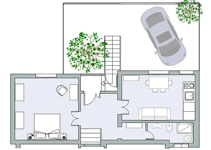 아파트 Lungo Sile 트레비소